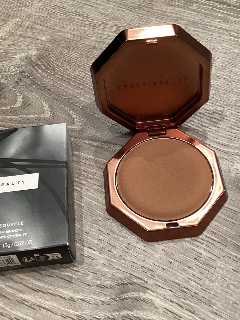 New in Box Fenty Beauty Rihanna Sun Stalk'r Soufflé Cream Bronzer Churro Twist 3
